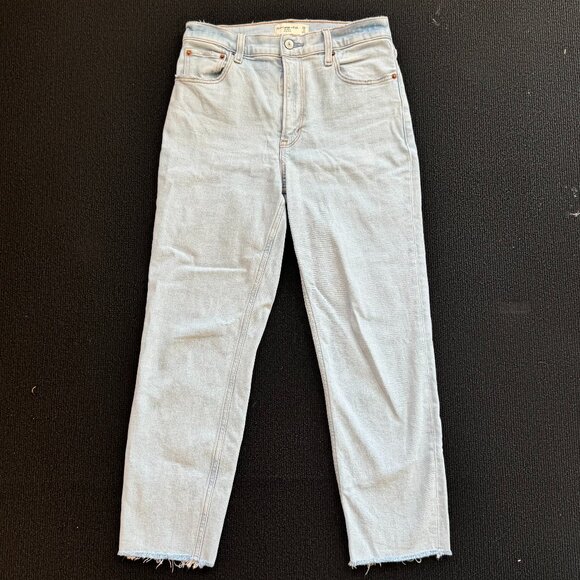 Abercrombie & Fitch High Rise Mom Jeans - Picture 1 of 3